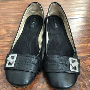 Leather NINE WEST flats